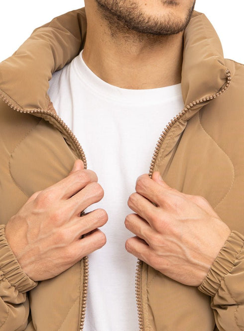 Beige Puffer Jacket 8 - Khotwh